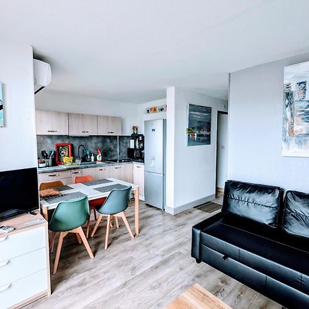 T2 Climatise Vue Sur Mer, Wifi, Piscine Et Parking Сет Екстериор снимка