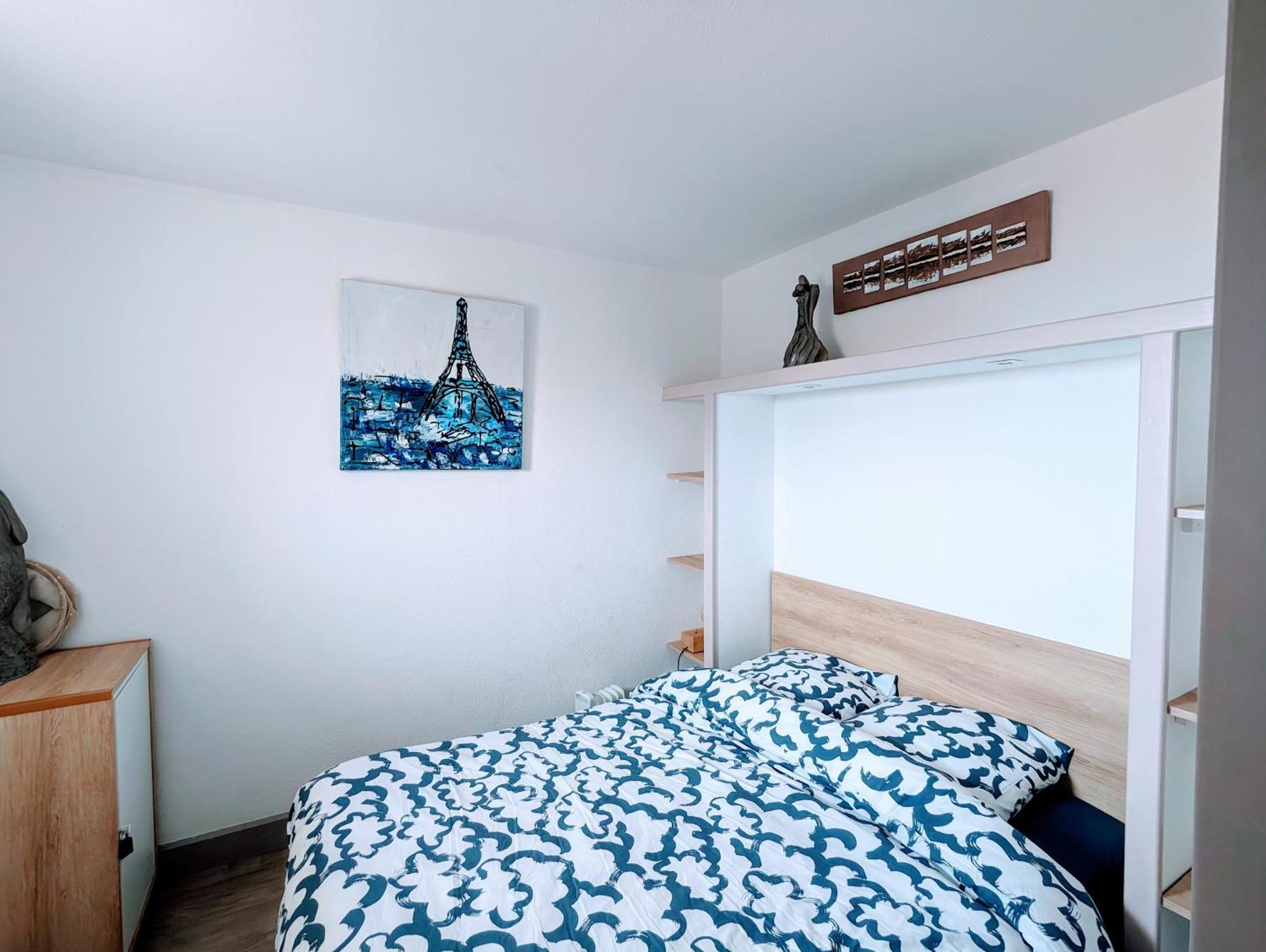 T2 Climatise Vue Sur Mer, Wifi, Piscine Et Parking Сет Екстериор снимка