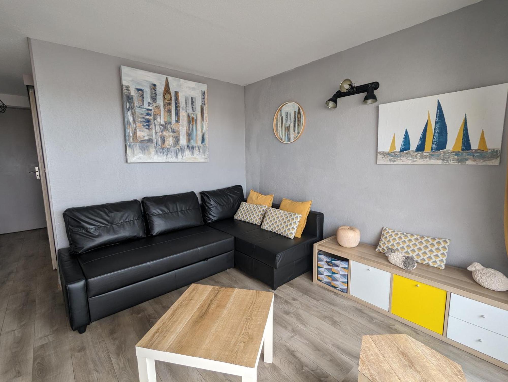T2 Climatise Vue Sur Mer, Wifi, Piscine Et Parking Сет Екстериор снимка